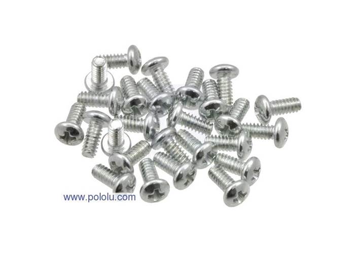 Machine Screw 440, 1/4" inch Length, Phillips (25pack)